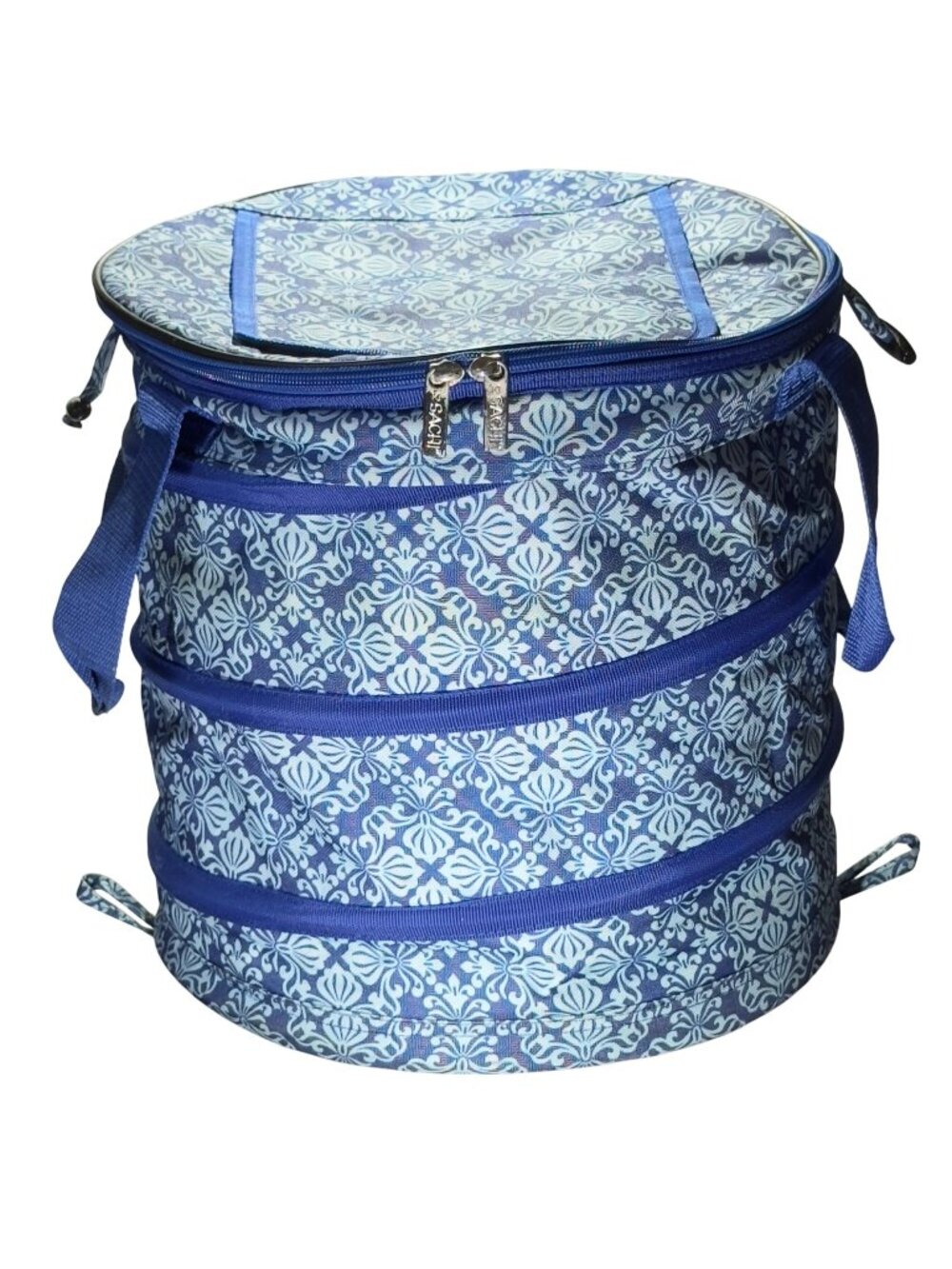 SACHI Insulated Collapsible Thermal Bag With Zipper & Handles